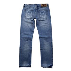 Billionaire Boys Club BBC Astronaut Jeans 32 Japanese Selvedge Denim Y2K Vintage